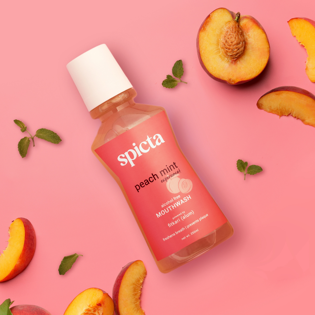 Peach Mint Mouthwash