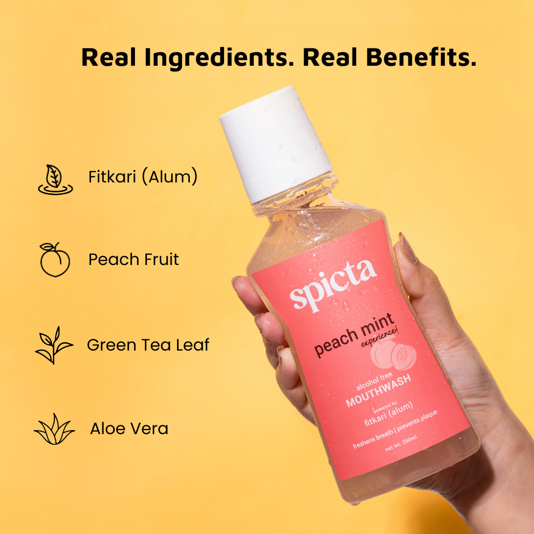 Peach Mint Mouthwash