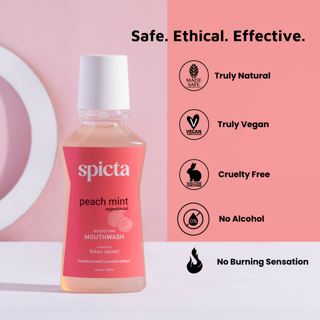 Peach Mint Mouthwash