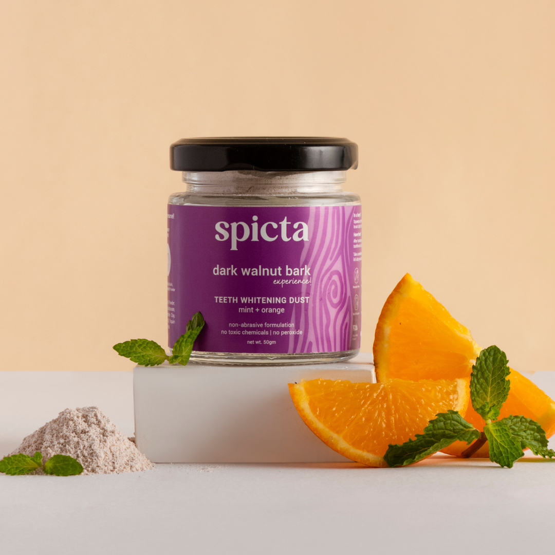 Walnut Bark Teeth Whitening Dust