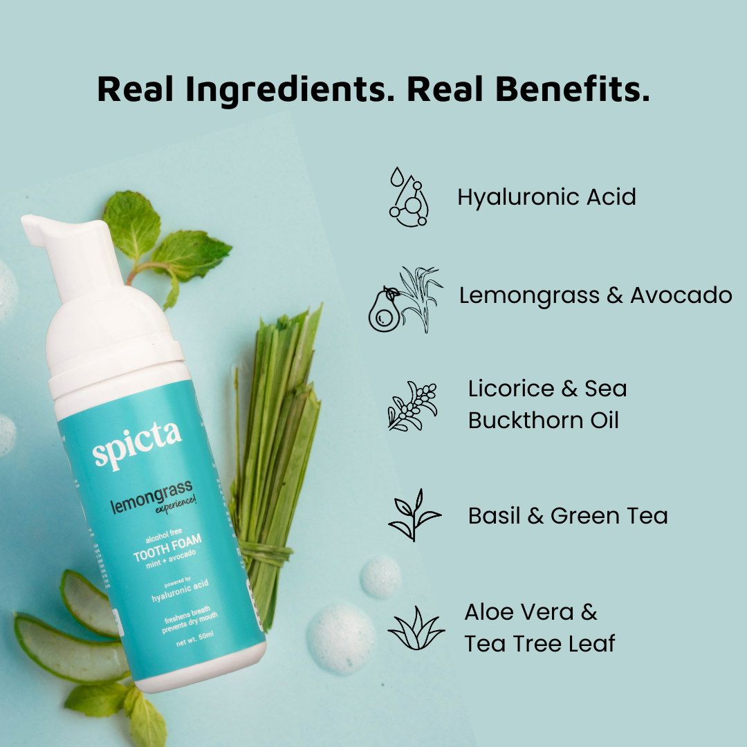 Lemongrass Mint Quick Tooth Foam