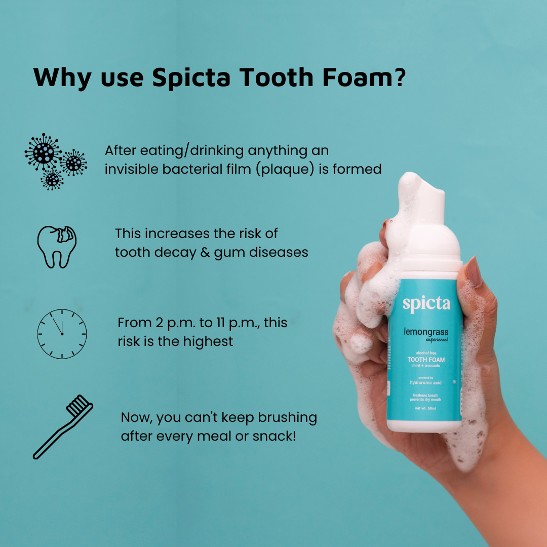 Lemongrass Mint Quick Tooth Foam