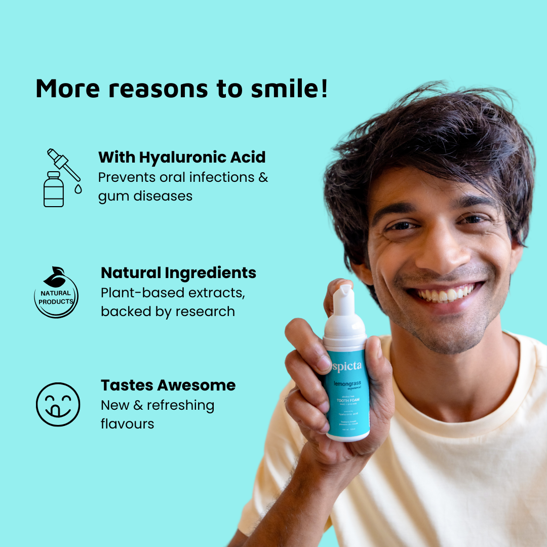 Lemongrass Mint Quick Tooth Foam
